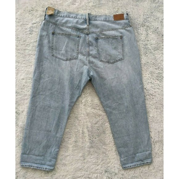 Madewell Sz 36 Women The Perfect Vintage Jean Light Wash Cropped High Rise NWT - Picture 11 of 12